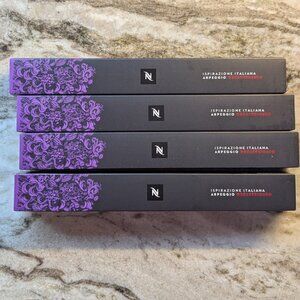 Nespresso Apreggio Decaf Dark Roast Pods - 40 capsules , unopened sleeves